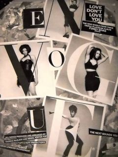 En Vogue 1993 Promo Poster Ad Love DonT Love You Mint