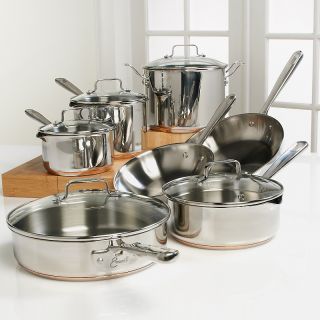 Emerilware™ Stainless Steel with Copper 12 piece Cookware Set
