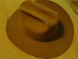 Resistol Stagecoach Western Collection Brown 3X Beaver Cowboy Hat 7 1