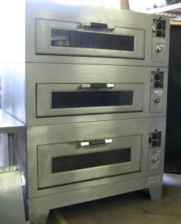 GE General Electric CN50 CN60 3 Deck Pizza Oven