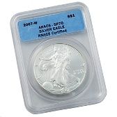 2007 sp70 anacs silver eagle coin d 20120405113422727~187204