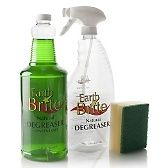 Earth Brite Degreaser Concentrate with Scouring Sponge