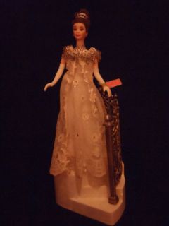 Barbie as Eliza Doolittle Embassy Ball Musical Figurine by Enesco