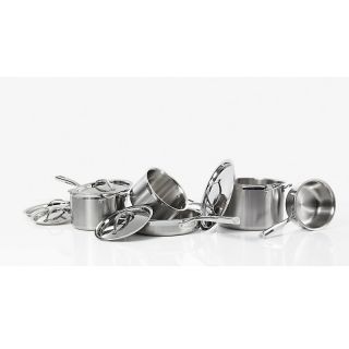 Cat Cora Tri Ply Stainless Steel 10 Piece Set