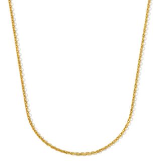  Jewelry Necklaces Chain 14K Yellow Gold 1.1mm Cable Link 13 Chain
