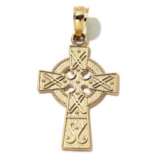 Michael Anthony Jewelry® 14K Yellow Gold Celtic Cross Pendant