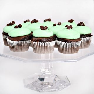  Mint Chocolate Gourmet Cupcakes   12 Count