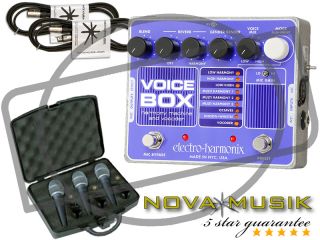 Electro Harmonix Voice Box Vocal Harmonizer Bundle