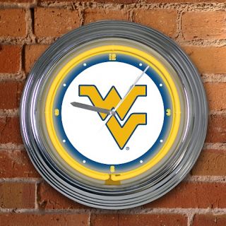  Fan West Virginia 15 Neon Team Clock   West Virginia   College