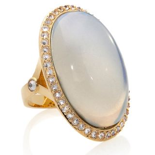  simulated moonstone and cz ring note customer pick rating 13 $ 29 95