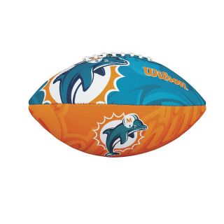 Miami Dolphins NFL Small Rubber Football by Wilson
