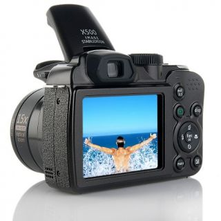 GE PowerPro X500 16MP 15X Zoom SLR Style Digital Camera