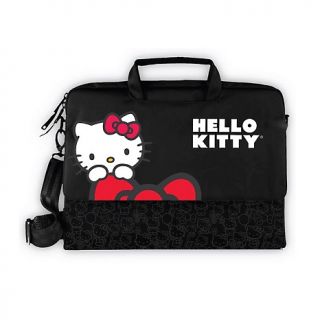  Electronic Toys Accessories Hello Kitty 15.4 Laptop Case   Black