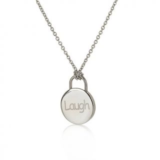  Laugh 20mm Talking Pendant with 17 Chain