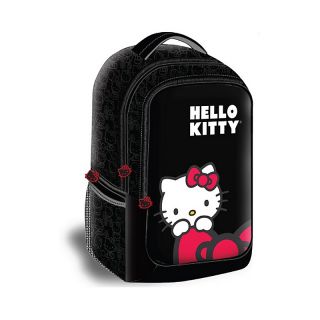  & Accessories Hello Kitty Backpack Style 15.4 Laptop Case   Black