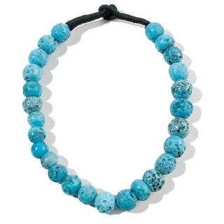 bajalia chunky turquoise color 19 necklace d 2011081517355242~128311