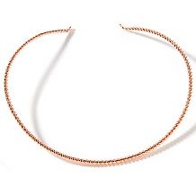 jay king rope textured copper collar 18 necklace d 20111212161330323