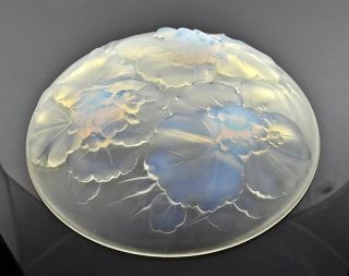  Art Deco Opalescent Glass Bowl from Edmond Laurent Etling