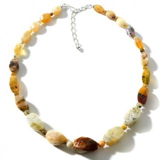  by Jay King Jay King Rosella Opal Sterling Silver 19 Beaded Necklace