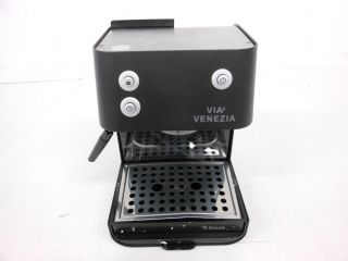  Saeco RI9366 47 Via Venezia Espresso Machine Black Parts Only
