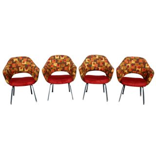 Knoll Saarinen Executive Office Side Arm Chairs
