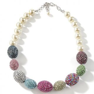 Joan Boyce Mixed Pavé 20 Bead Necklace