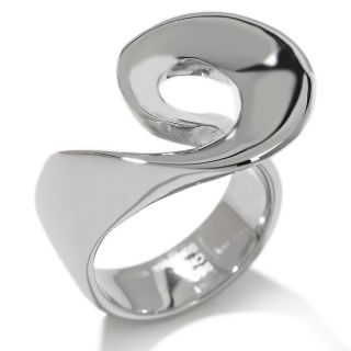 Stately Steel Stately Steel Stainless Steel Freeform Swirl Bold Ring