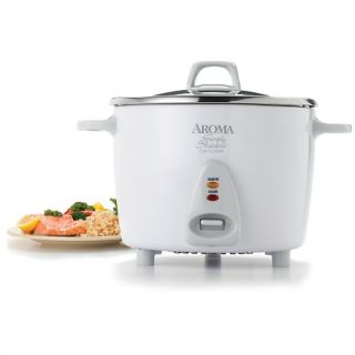 Aroma Stainless Steel Rice Cooker   20 Cup