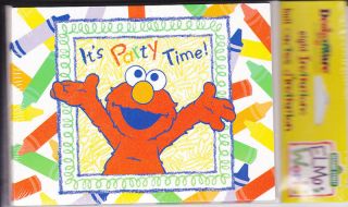 Elmo Birthday Party Supplies Invitations Discontinued