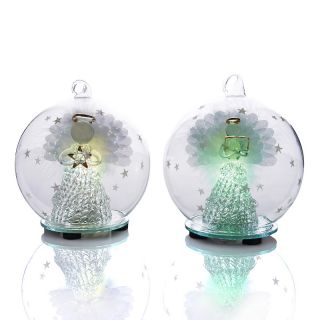  of 2 angel led globe ornaments note customer pick rating 21 $ 22 95 s