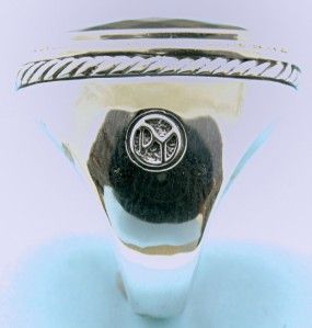 david yurman smoky diamond elongated ring size 7