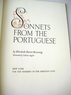 Sonnets from The Portuguese Elizabeth Barrett Browning