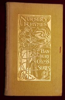 Exrare Arts Crafts Nursery Rhymes Art Nouveau 1895 1st Alice Woodward