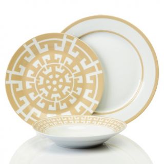 Colin Cowie Santorini Porcelain Dinnerware Set   24 Piece