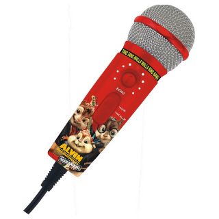Alvin and the Chipmunks Plug n Sing Microphone with 30 Song DVD