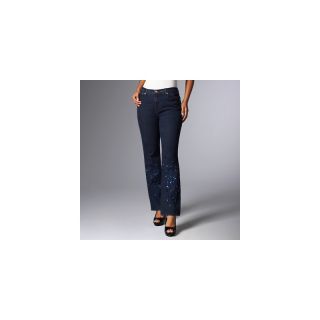  boot cut jeans with faceted jewels note customer pick rating 31 $ 35