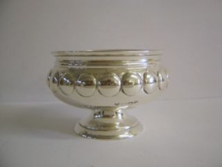  Ornate Antique Solid Silver Bowl London 1911 Edward Barnard & Sons Ltd
