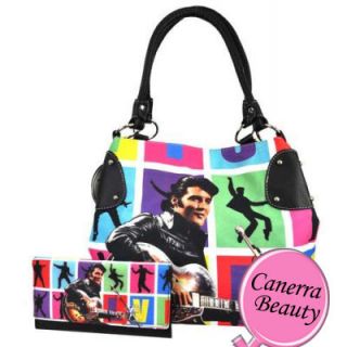 Elvis Presley Celebrity Signature Product Bucket Hobo Bag Handbag