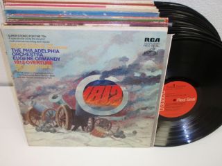EUGENE ORMANDY Tchaikovsky 1812 Overture LP RCA LSC 3204 Super Stereo