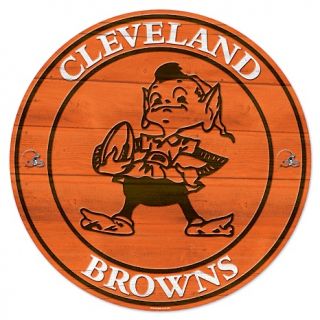  fan nfl round wood sign browns rating 1 $ 37 95 s h $ 8 95