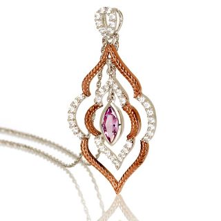 Jewelry Pendants Cubic Zirconia Victoria Wieck Absolute™ Pink