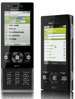 Sony Ericsson G705 , You can enjoy fast internet easy web browsing