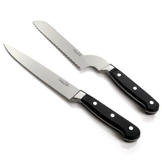 Wolfgang Puck 8 Carving Knife and 7 Bread Knife with Sheaths