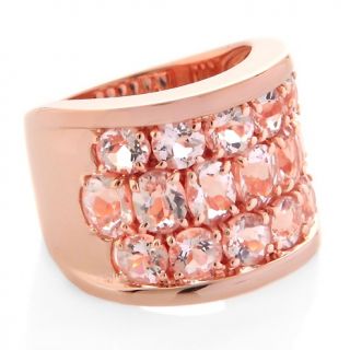 Rarities Fine Jewelry with Carol Brodie 3.5ct Morganite Rose Vermeil