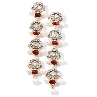 Real Collectibles by Adrienne® Art Deco Indian Style Ruby Red at