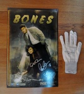 Bones Signed Cast Poster David Boreanez Emily Deschanel Stephen Comic