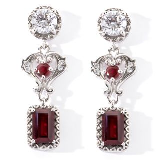 Jewelry Earrings Drop Xavier 4.74ct Absolute™ and Created Ruby