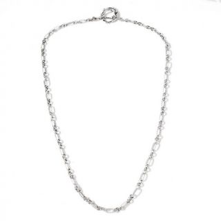 Dallas Prince Sterling Silver Textured 34 Lariat Necklace