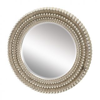  Home Décor Art & Wall Décor Mirrors 35 Dahlia Silver Leaf Mirror