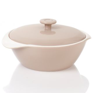 Curtis Stone Ceramic Round Casserole Dish and Lid   2qt